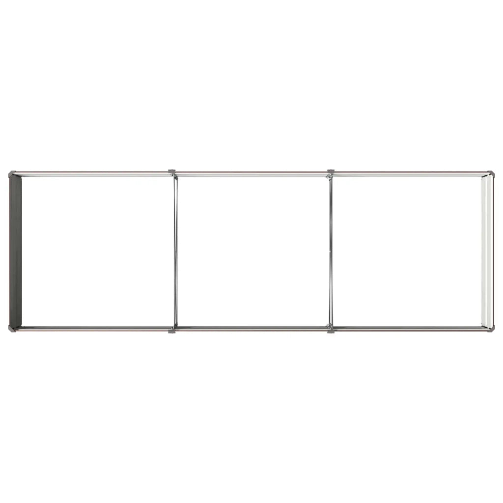 Letto rialzato da giardino Marrone 240 x 80 x 24 cm 8006487