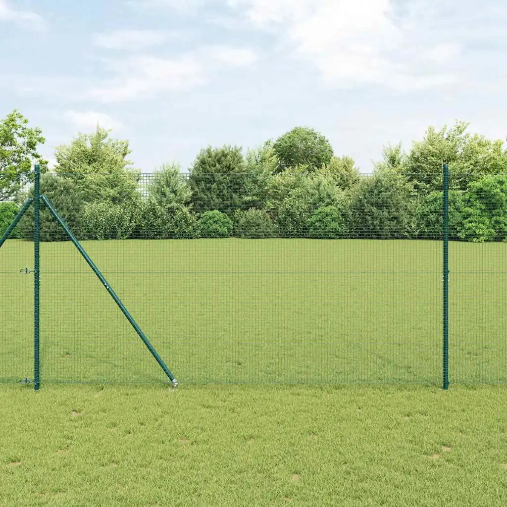 Palo della recinzione Verde 50 x 1,4 m (rete 19 x 19 mm)