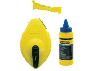 TRACCIATORE BATTIFILO CON POLVERE- - mt.30 di filo - 1 blister STANLEY