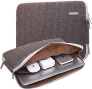 Tas per laptop 15 pollici impermeabile in grigio a scacchi