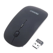 Trade Shop - Mouse Ottico Wi Fi Wireless 2.4gh Grigio Usb 10mt Senza Fili Per Computer Laptop -