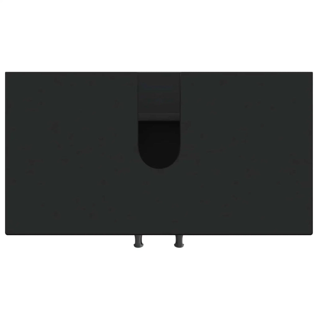 Armadio per Lavabo da Bagno HAARLEM Nero 59,5 x 31,5 x 59 cm 896786
