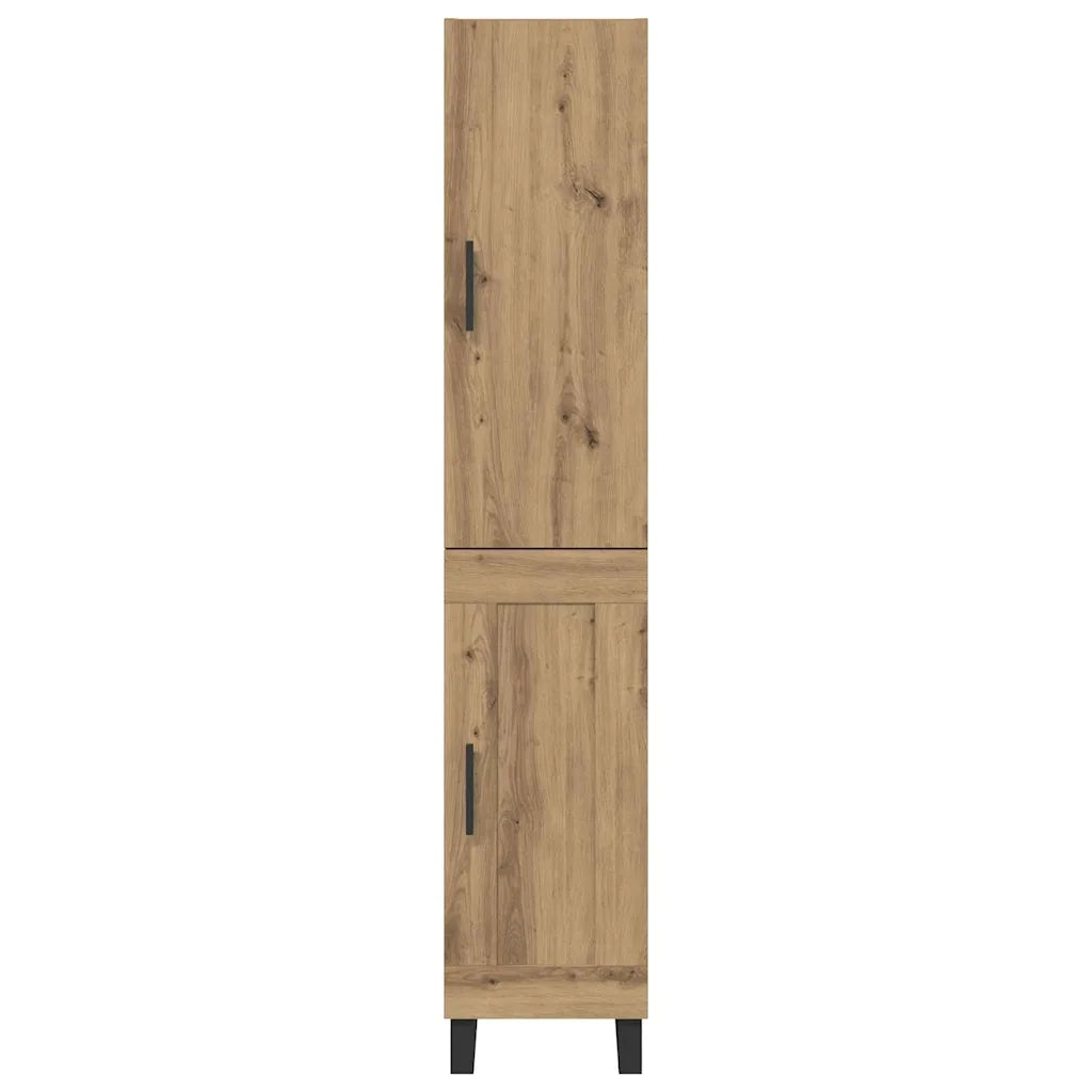 Credenza-Buffet-Armadio da cucina Rovere artigianale 34,5 x 34 x 180 cm 453394