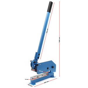 Cesoia manuale a leva 300 mm Cesoie a percussione Trancia per lamiere e metalli