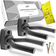 Sostegno per chitarra - Sostegno per chitarra per parete - Adatto per tutti gli strumenti a corda (set da 2)