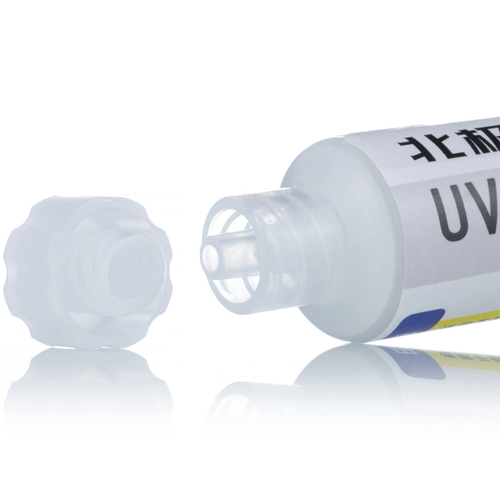Soldermask Bianco 10ml con Pistone – Protezione PCB, Non Conduttivo | Utensile per Riparazione Circuiti