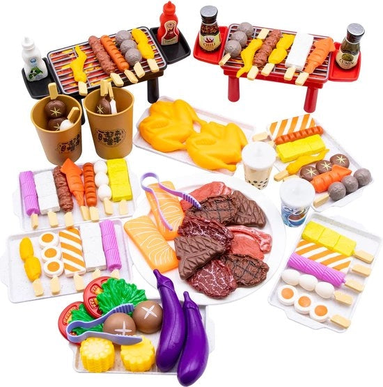 Barbecue per bambini - Barbecue giocattolo - Giocattolo barbecue per bambini - Giocattolo barbecue esterno per bambini