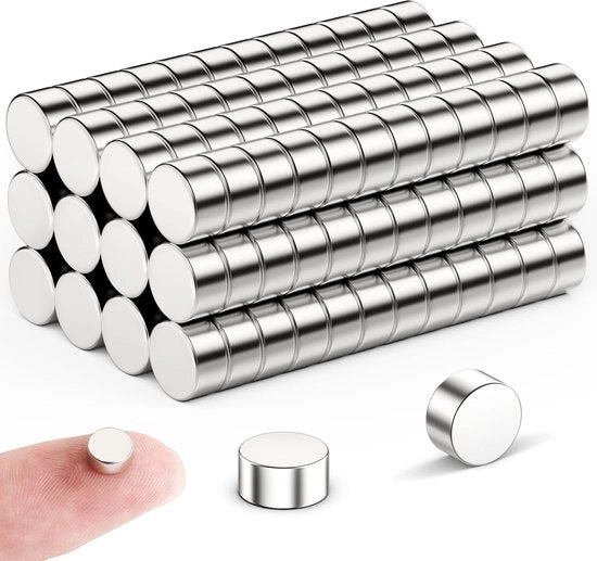 50 pezzi di magneti piccoli 6 mm x 3 mm, magneti per frigorifero, magneti forti per lavagne magnetiche, magneti piccoli, magneti per lavagna bianca per attività di hobby, foto, cartoline