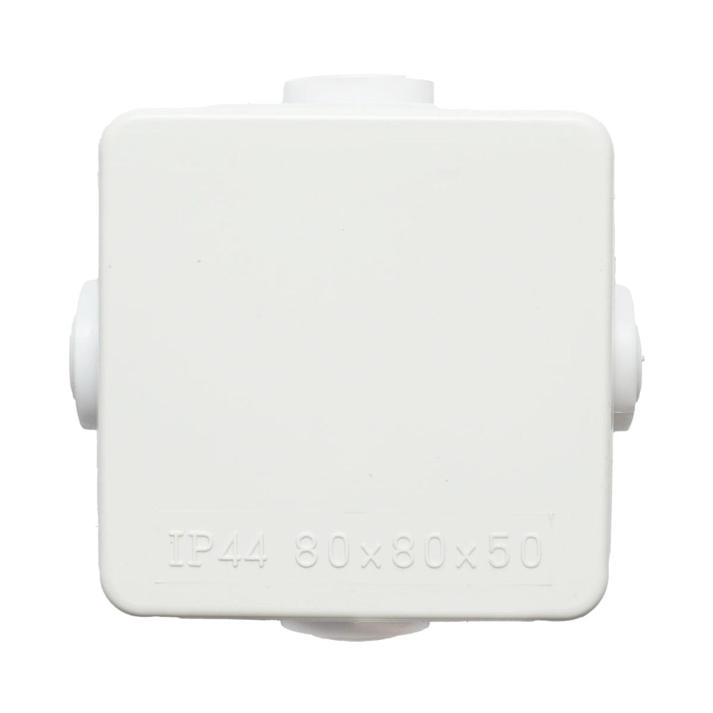 Scatola di derivazione 4 ingressi 80x80x50mm IP44