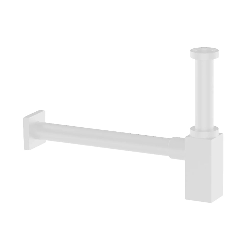 SIFONE D'ARREDO QUADRO- 1 1/4 Bianco Opaco- Remer- pezzi 1