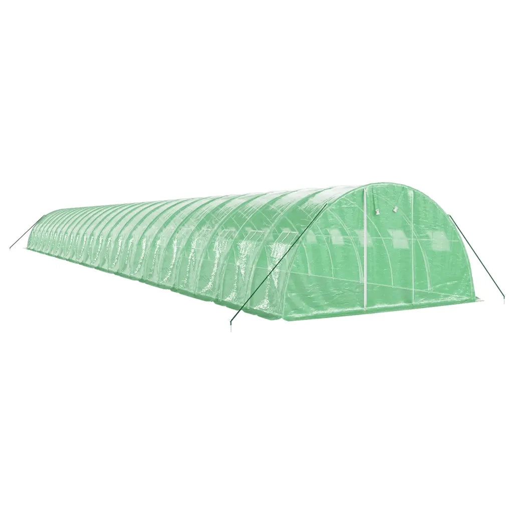 Serra con Telaio in Acciaio Verde 96 m² 24x4x2 m 3188071