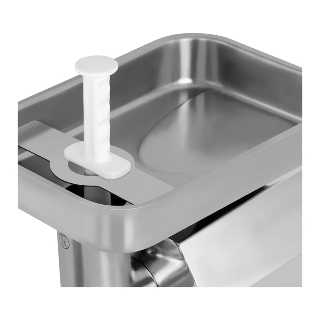 Tritacarne in acciaio inox 480 kg/h 3 accessori per salsicce inclusi 14_0001954