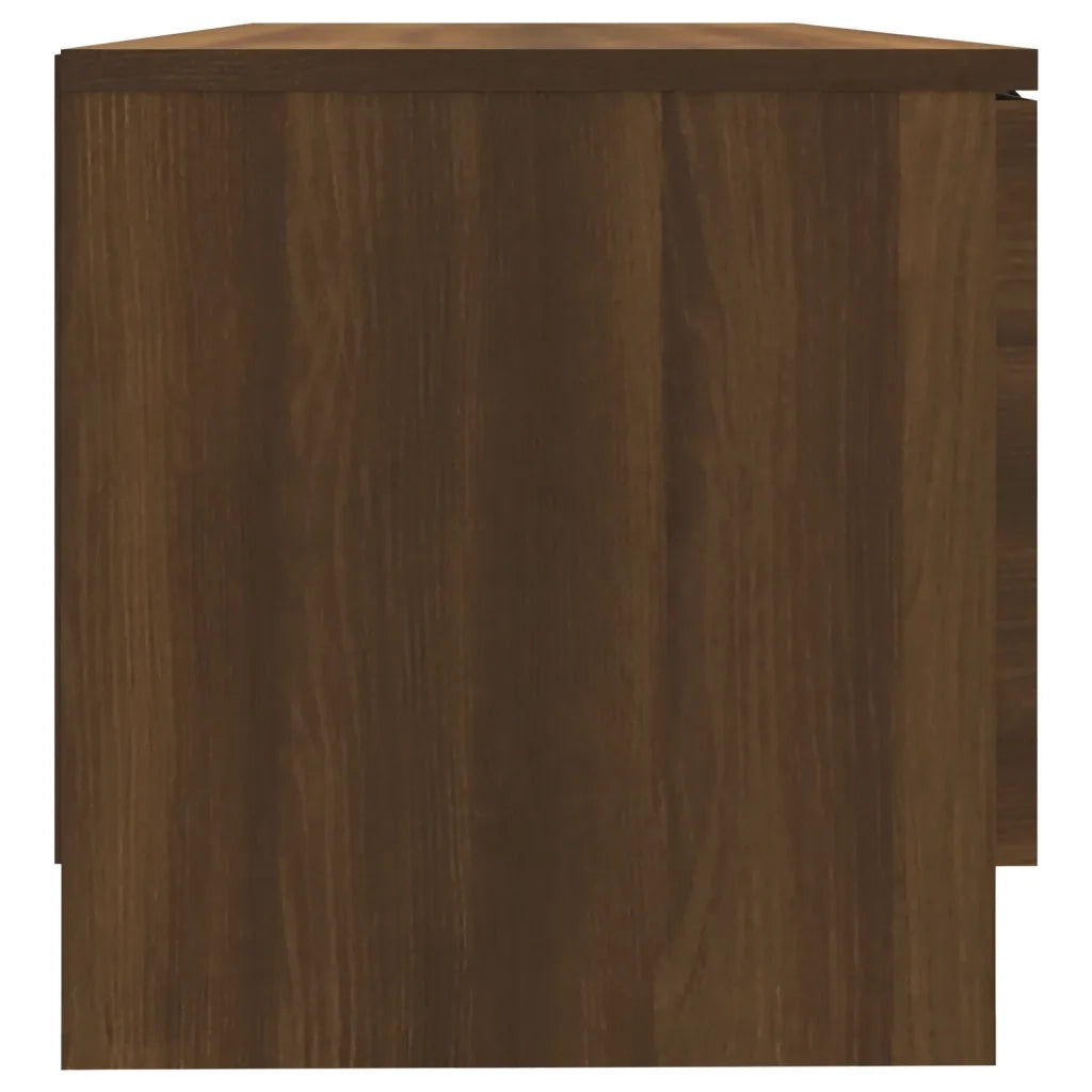 Mobili TV 2 pz Rovere Marrone 80x35x36,5cm in Legno Multistrato cod mxl 7556