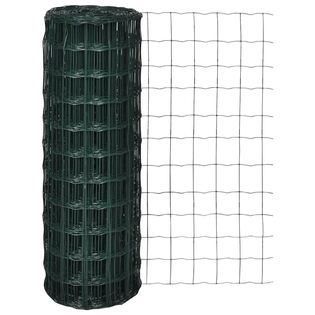 Recinzione Europea in Acciaio 25 x 1,0 m Verde cod mxl 25080