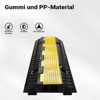 Canalina passacavi carrabile, 980x240x45mm, 2 canali, max 13 t, Pedana copricavo