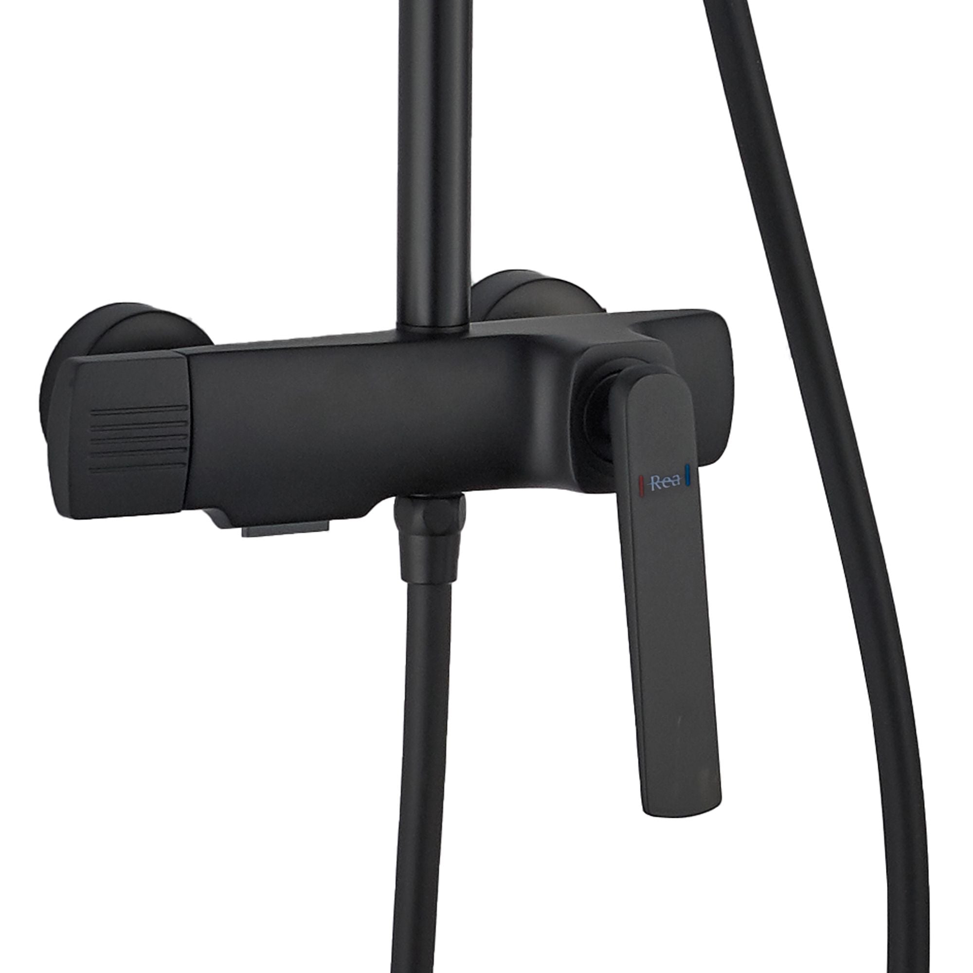 Set Doccia Rea Rebel Black Matt