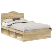 Letto matrimoniale | Letto per adulti | Struttura del letto Sonoma 120 x 190 cm Pino massello
