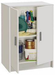 KIT MOBILE 2 ANTE MULTIUSO 59X37XH80 CM BIANCO