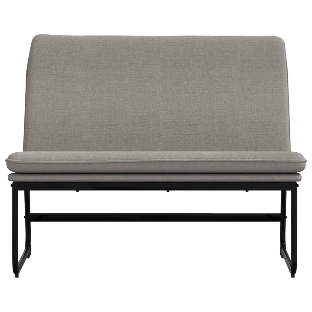 Panca Tortora 100x75x76 cm in Tessuto 351326