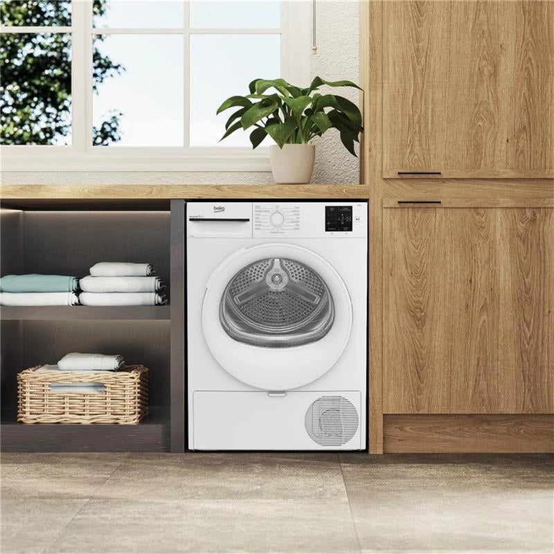 BEKO BMT83EW ASCIUGATRICE A POMPA DI CALORE, LIBERA INSTALLAZIONE 8KG CLASSE D