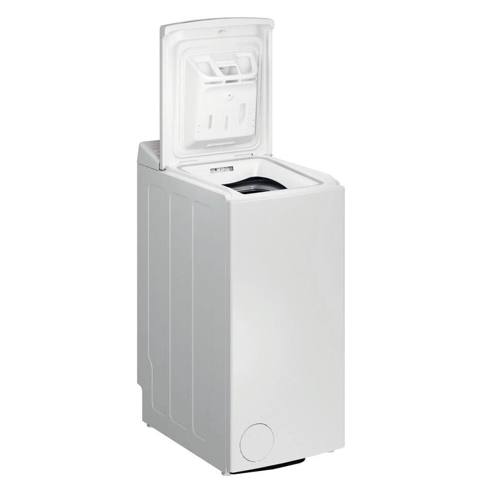 Hotpoint WMTF624UIT Lavatrice Carica dall'Alto Slim 6 Kg 1200 rpm Classe C Anti Macchia 16 programmi (90x40x60 cm) colore Bianco