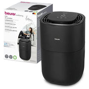 Beurer LB 200 Tecnologia di Evaporazione a Freddo in 3 Livelli ad Alta Efficienza Energetica, Umidificazione Igienica dell'Aria, Asciugatura del Filtro, per Ambienti fino a Circa 30 m²