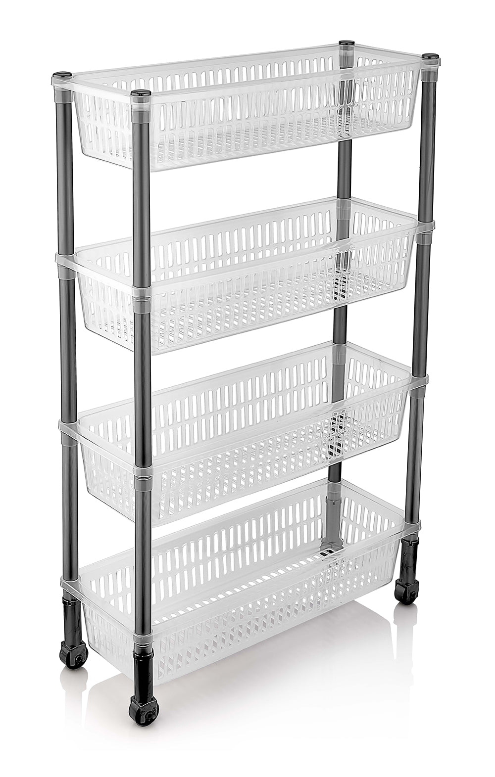 organizer per armadio di materiale tnt con 6 ripiani