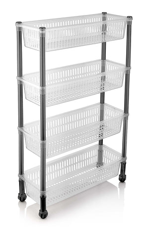 organizer per armadio di materiale tnt con 6 ripiani