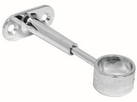 reggitubo per armadi regolabile centrale chiuso cromato ï mm. 18 cod:ferx.vit43339