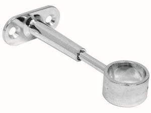 reggitubo per armadi regolabile centrale aperto cromato ï mm. 25 cod:ferx.vit43338