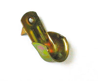 100pz reggitubo per armadi laterale in ferro ottonato ï mm. 18 cod:ferx.vit12111