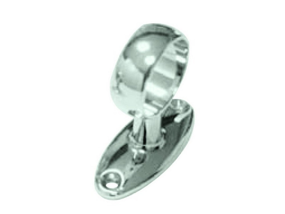 reggitubo fisso cromato per armadi aperto ï mm.25 distanza mm.40 cod:ferx.vit46039