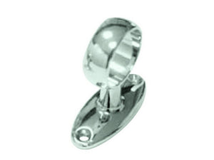 reggitubo fisso cromato per armadi aperto ï mm.25 distanza mm.40 cod:ferx.vit46039