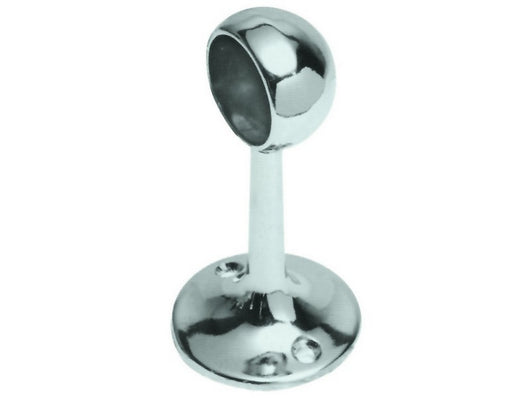 reggitubo fisso cromato per armadi aperto ï mm.25 distanza mm.70 cod:ferx.vit46037