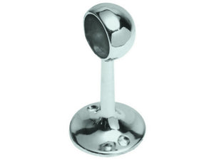 reggitubo fisso cromato per armadi chiuso ï mm.25 distanza mm.70 cod:ferx.vit46038