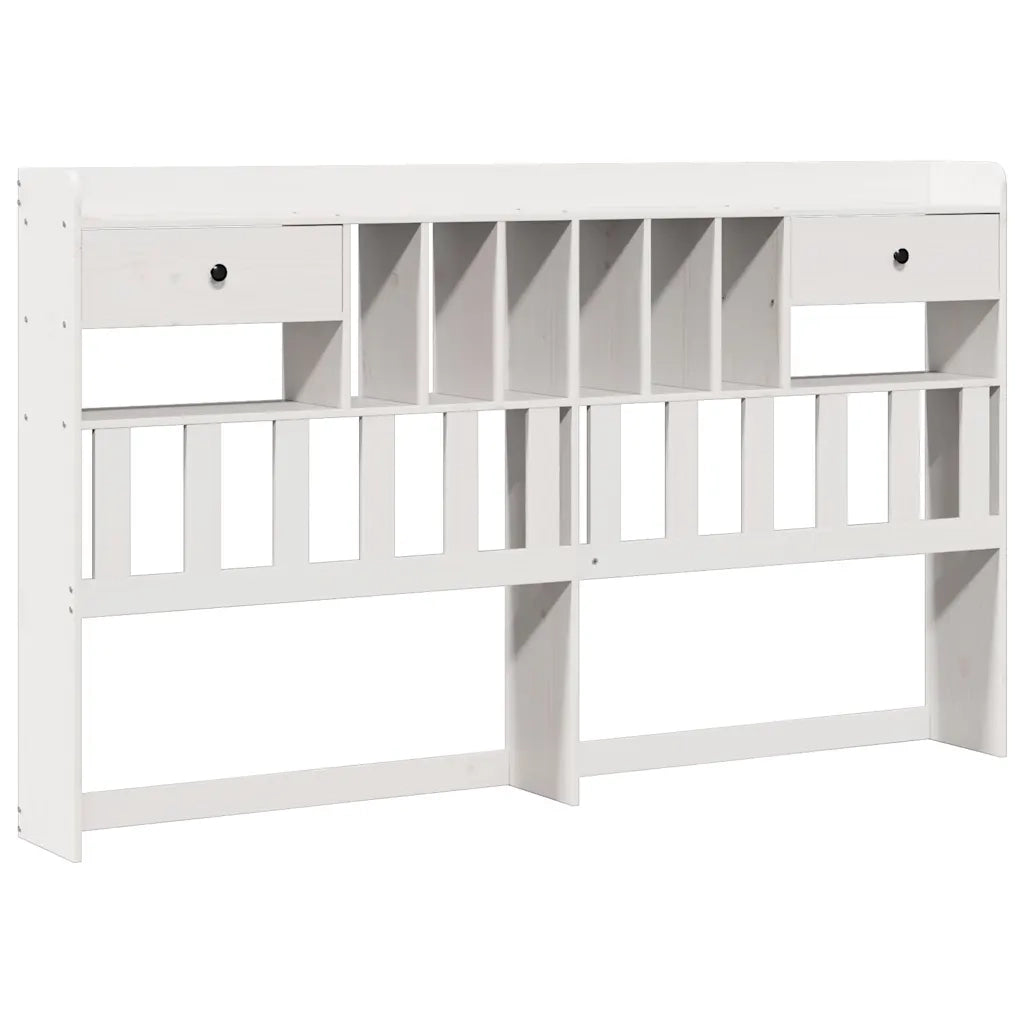 Giroletto con Libreria senza Materasso 180x200 cm in Legno Pino 3321945