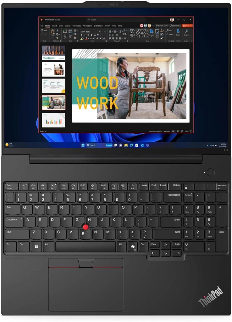 ThinkPad E16 G2 21M5002AGE - 16" WUXGA, Ryzen 5 7535HS, 16GB, 512GB, Windows 11 Pro