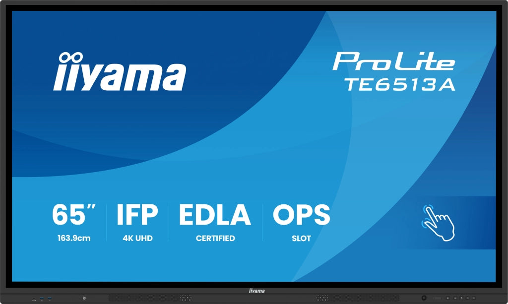 65inuhd ir 40p touch ag with interactive android os - te6513a-b3ag