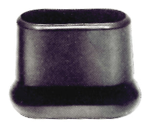 puntale a pera ovale col. nero mm. 40x20 cod:ferx.vit3732