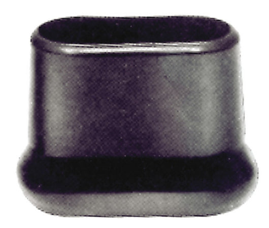 puntale a pera ovale col. nero mm. 40x20 cod:ferx.vit3732