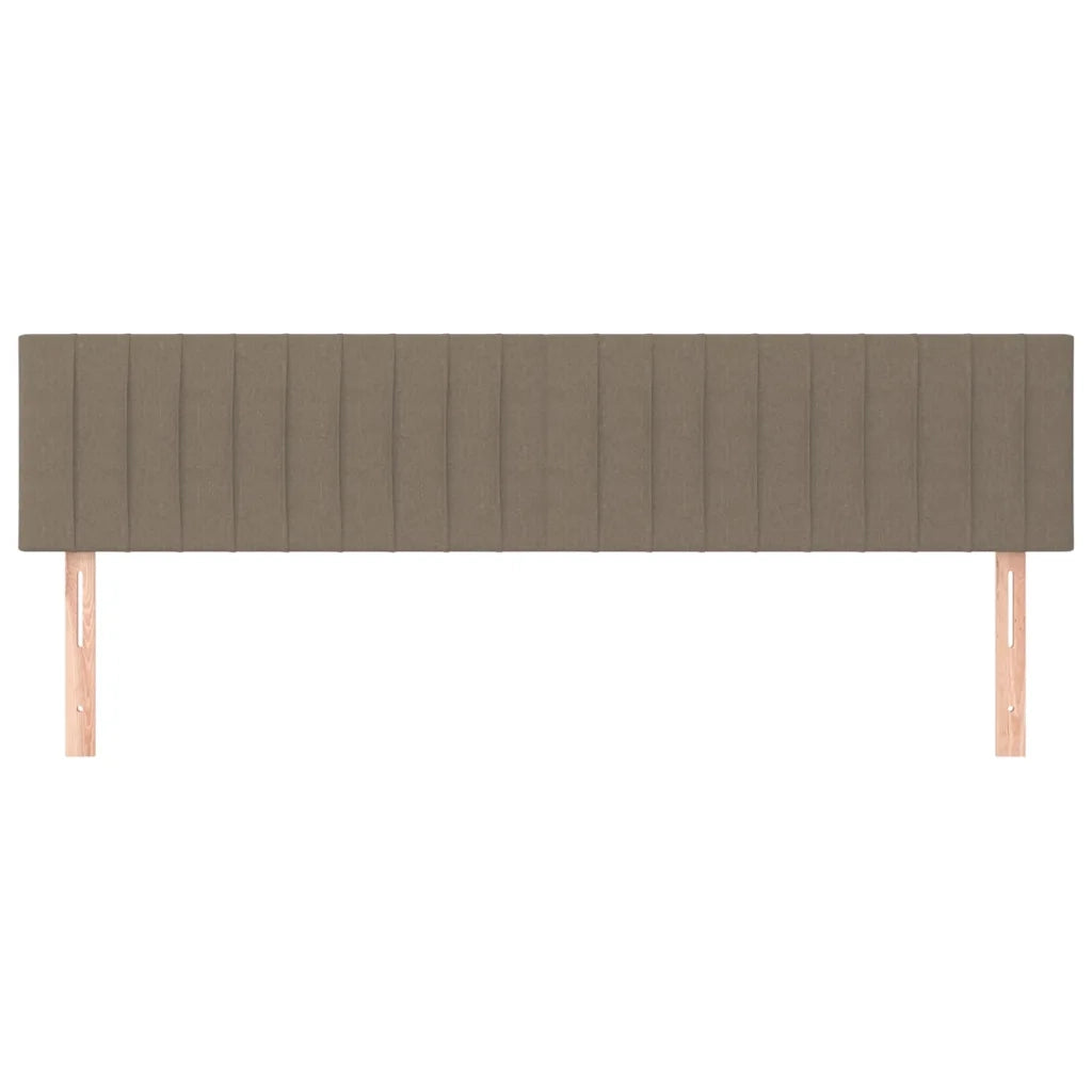 Testiera Tortora 180x5x78/88 cm in Tessuto 346274