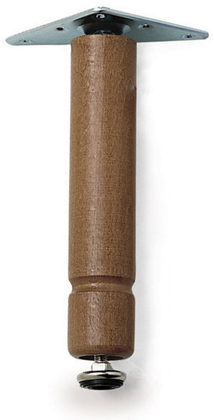 piedino regolabile con piastra col. naturale cm. 10 cod:ferx.vit13751