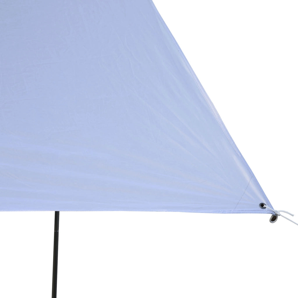 Tenda da Sole Portatile 3x3 m Impermeabile Bianco