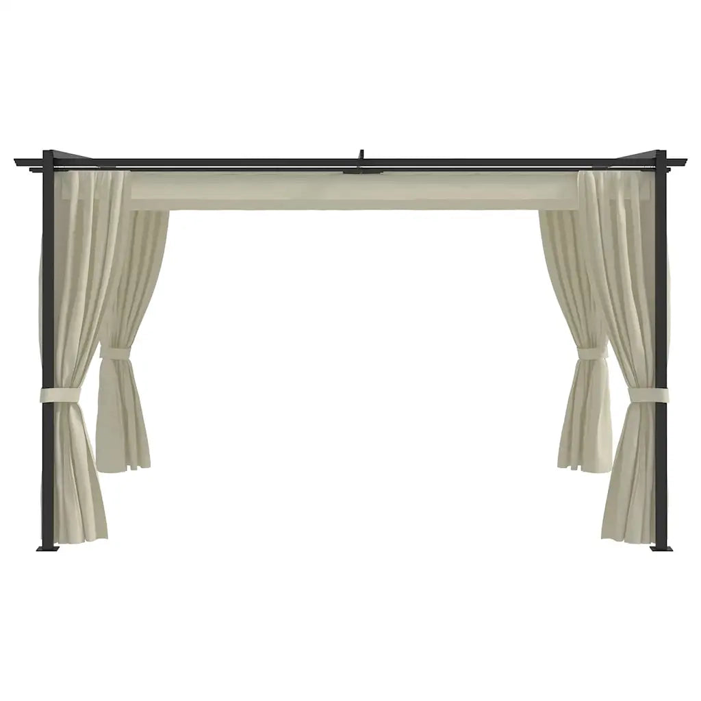 Gazebo 4x3 m Crema 3053420