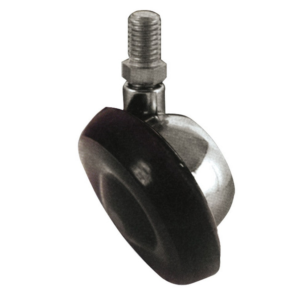 ruota girevole per mobili nylon  mm. 42-perno m8x15 cod:ferx.vit5544