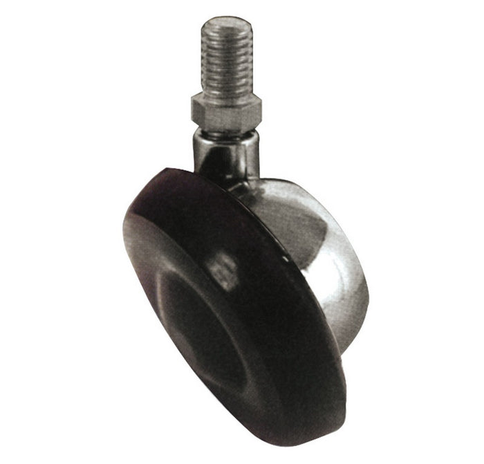 ruota girevole per mobili nylon  mm. 42-perno m8x15 cod:ferx.vit5544