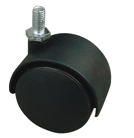 ruota girevole per mobili cuffia nylon  mm. 40-perno m8x15 cod:ferx.vit13553