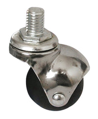 ruota girevole per mobili cuffia cromata  mm. 40-perno m8x15 cod:ferx.vit15742