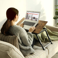 Tavolo rustico per laptop VALORA per lavoro e colazione - LLD104BY
