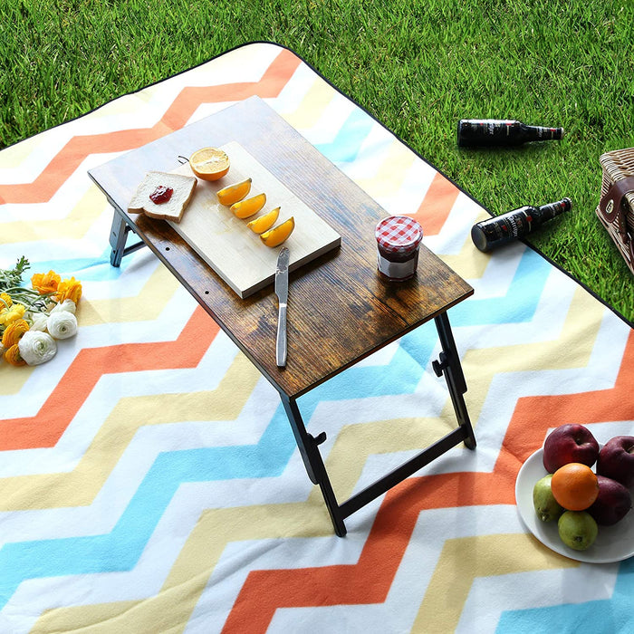 Tavolo rustico per laptop VALORA per lavoro e colazione - LLD104BY